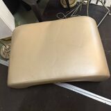 Gold leather leg rest