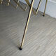 Vintage side table / gold end table / accent table