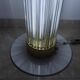Pair of Design Brass and Glass Modern Floor Lamps/Kamenicky Senov, 1960s