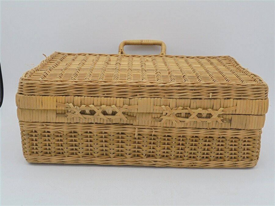 Suitcase wicker