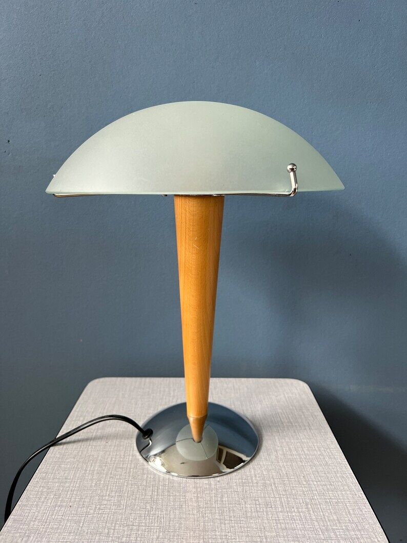 Mushroom table lamp Ikea Kvintol b9503 vintage