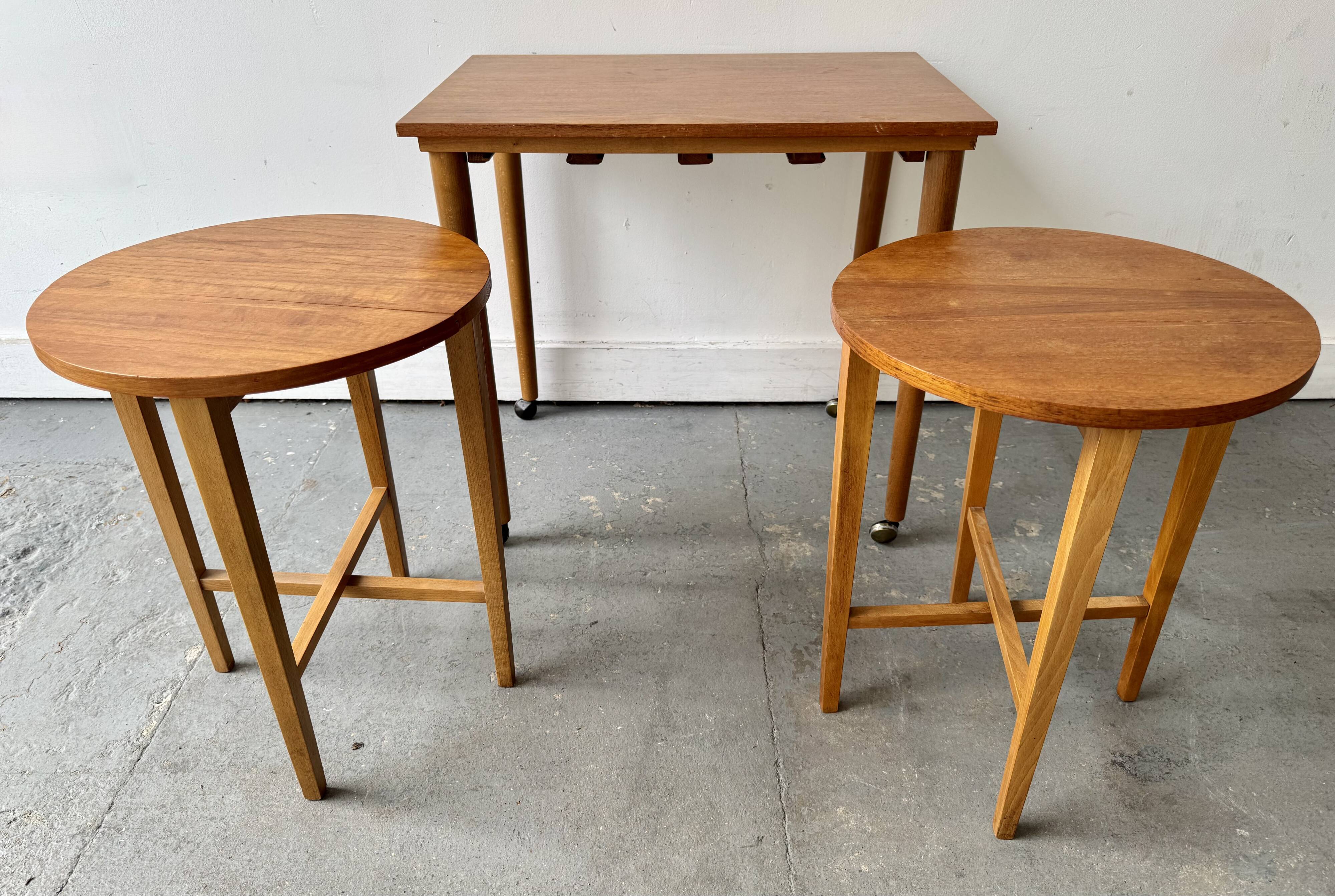 Vintage Nesting Tables by Nový Domov