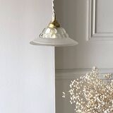 Vintage “bubble” pendant light