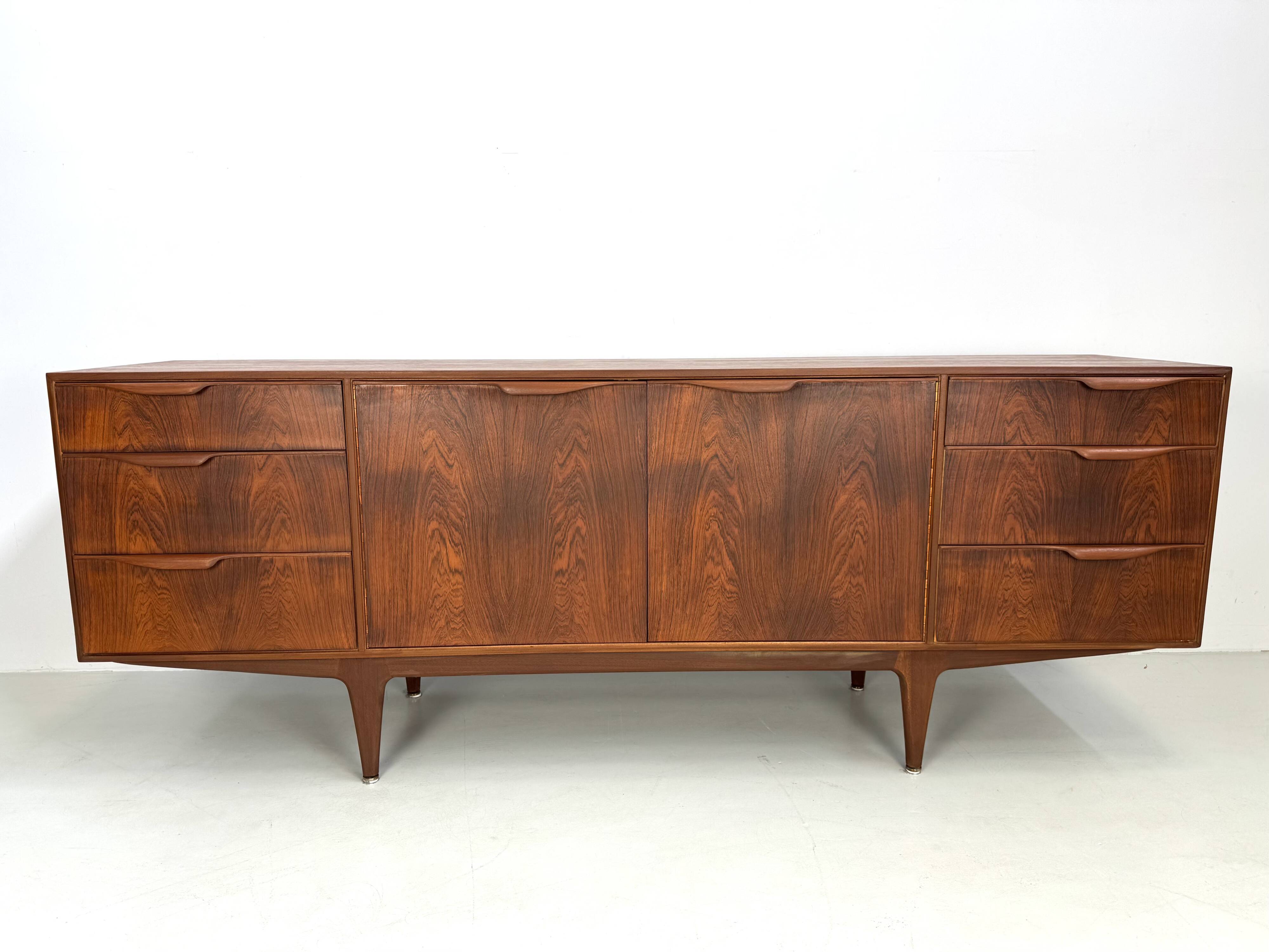 Rare vintage rosewood sideboard by McIntosh design by T. Robertson from the