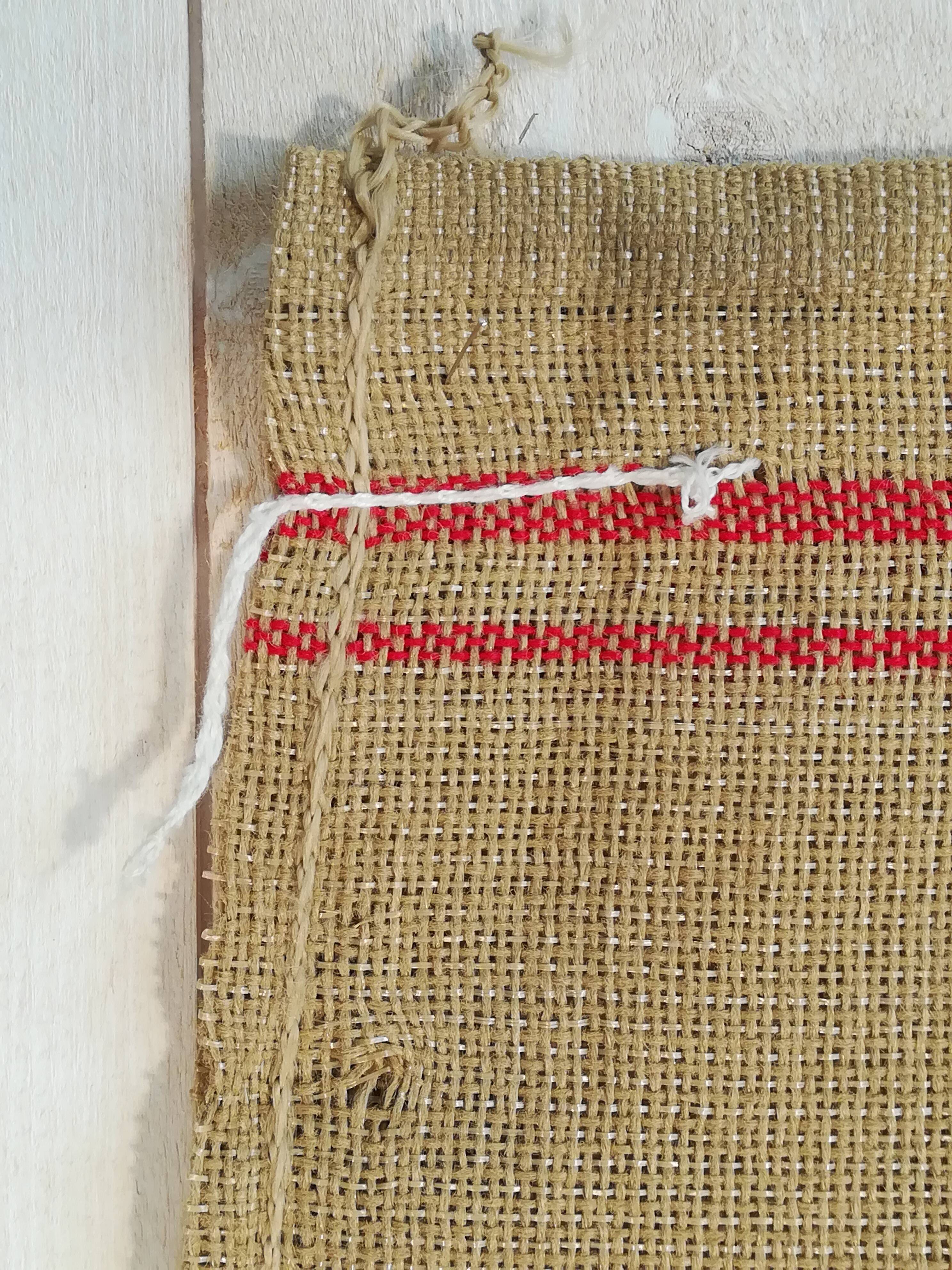 Sac à café "do brasil"  en toile de jute