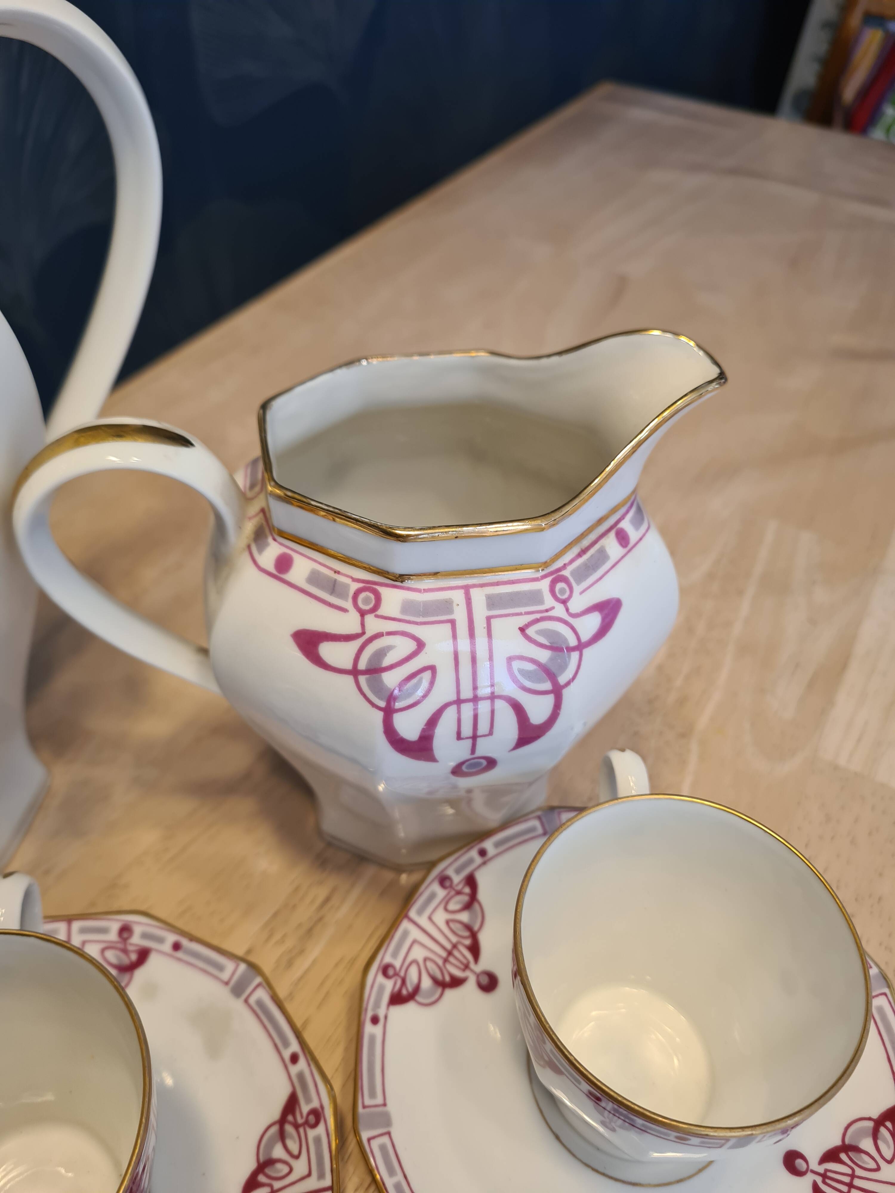 Art Nouveau café service Limoges BRP Bernardaud and Raynaud