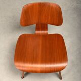 Charles & Ray Eames Early restored DCW Walnut Plywood Chair, Herman Miller