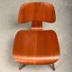 Chaise en contreplaqué de noyer DCW restaurée de Charles & Ray Eames, Herman Miller