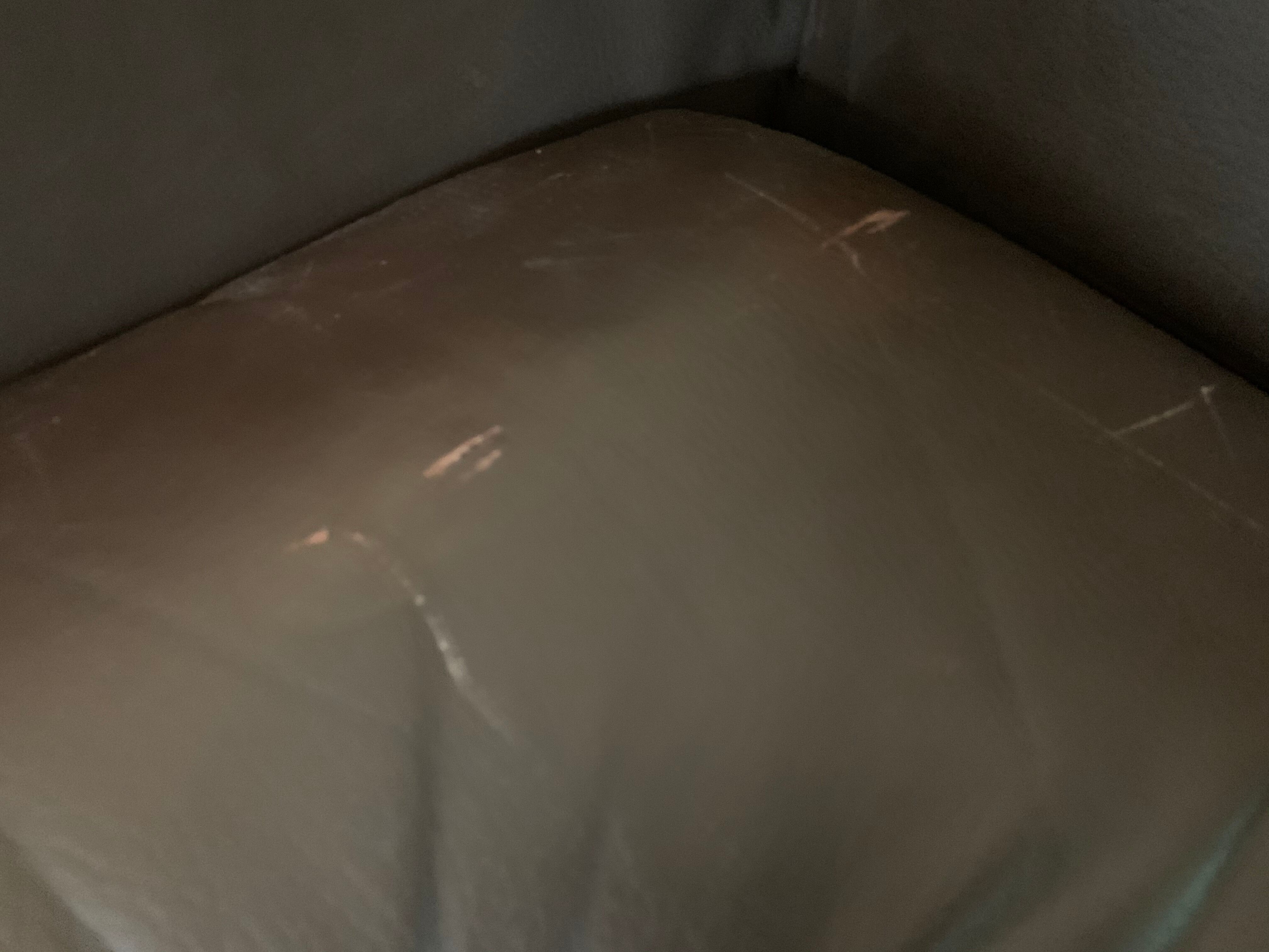 Leather armchair by Ton