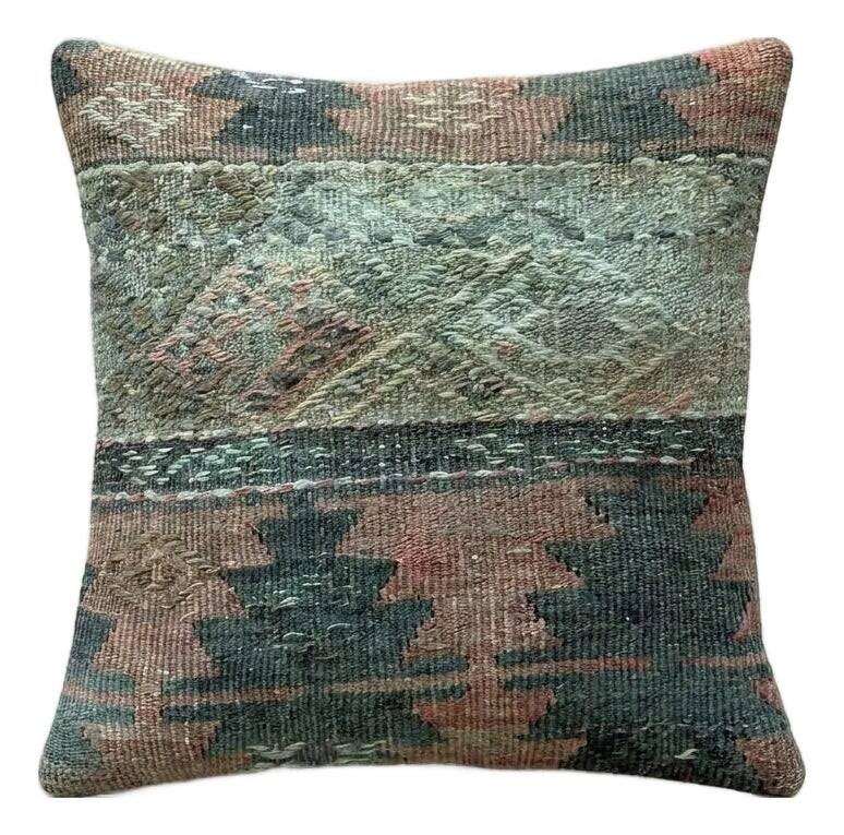 Vintage kilim cushion cover 41x41 cm