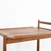 Midcentury White & Newton Teak Cocktail Drinks Trolley / Hostess.