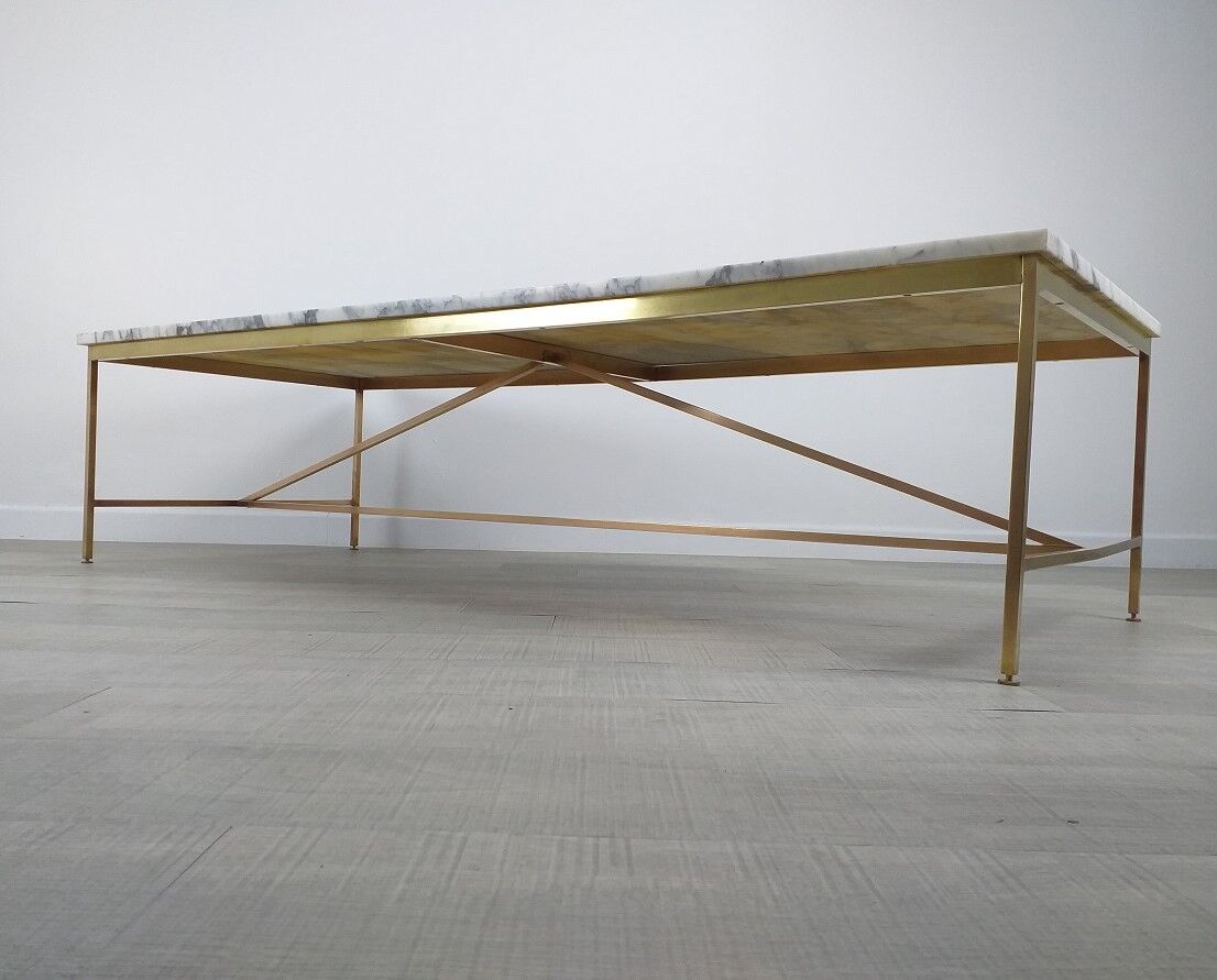 coffee table design Paul McCobb model 8715 marble 60