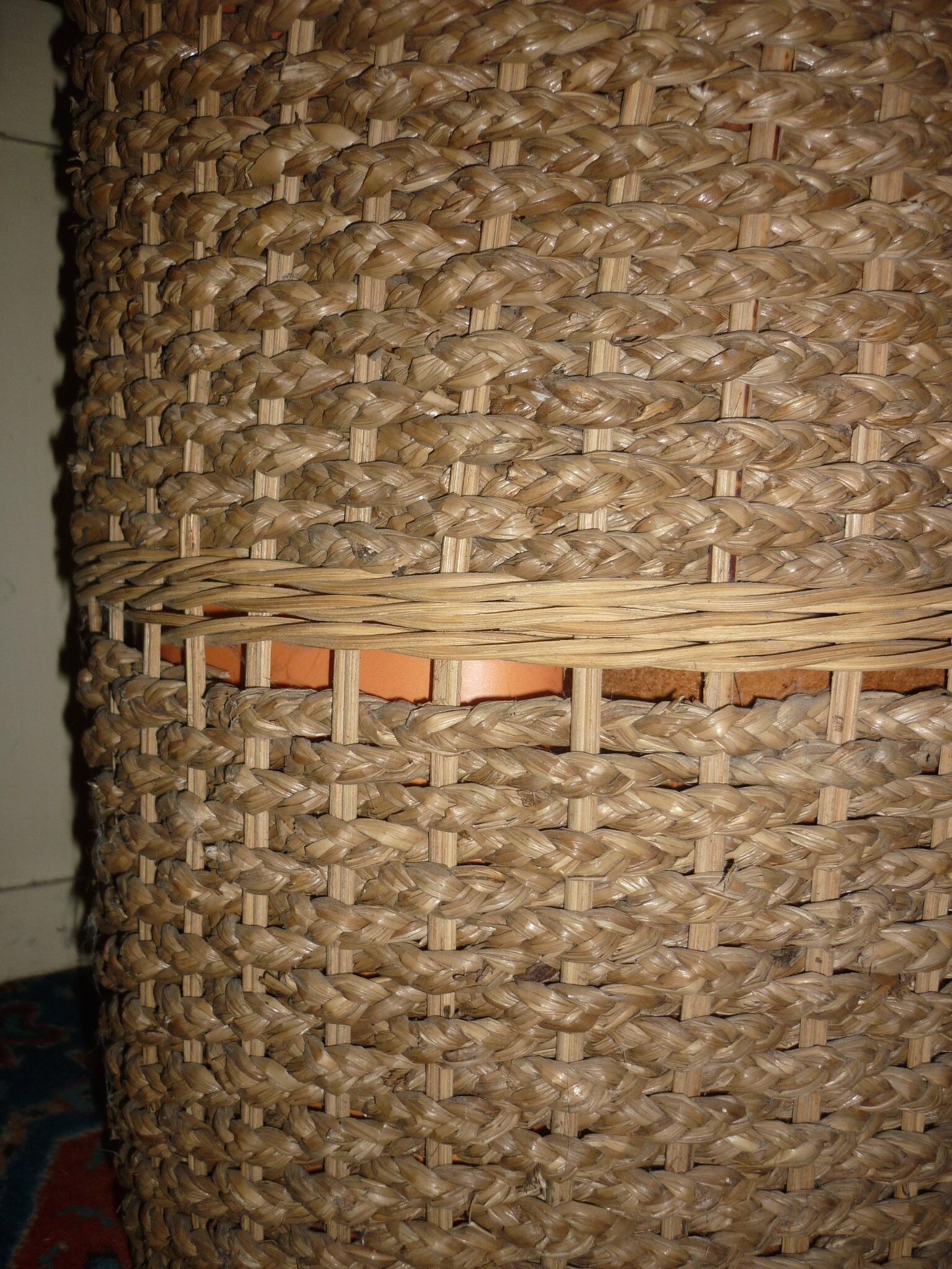 Braided Straw Wicker Basket 70-80