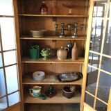 Old glass-enclosed Parisian wardrobe