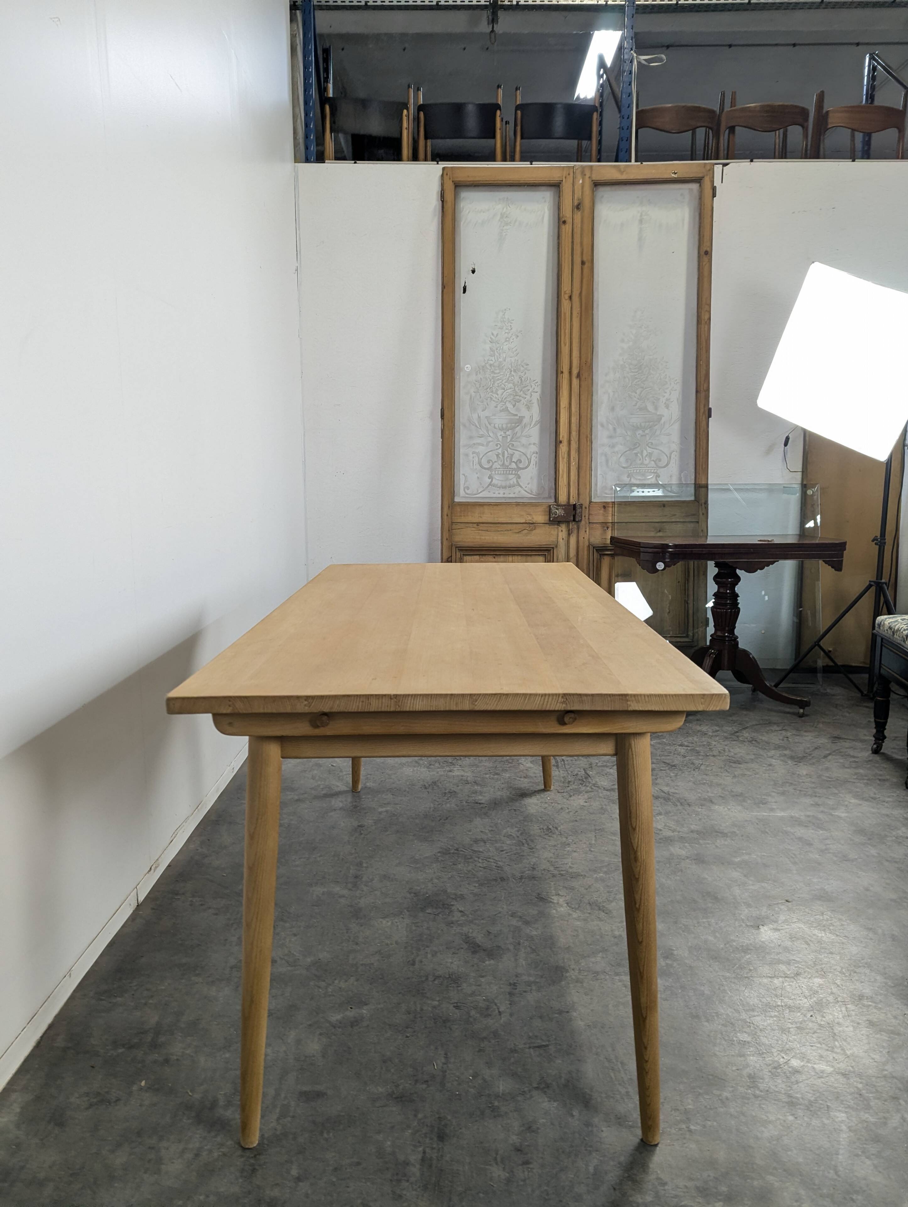 Scandinavian-style beech table