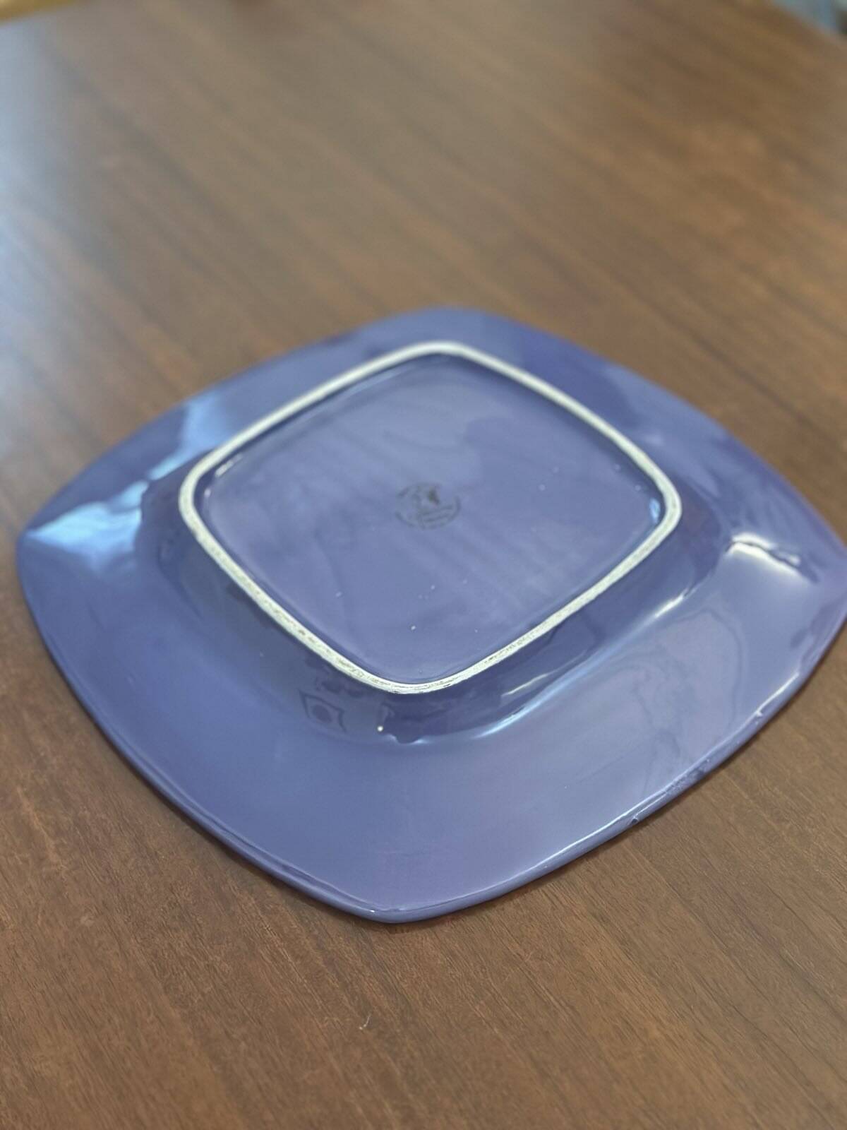 Large ceramic serving platter. Hand-painted ceramics from Tuscany.