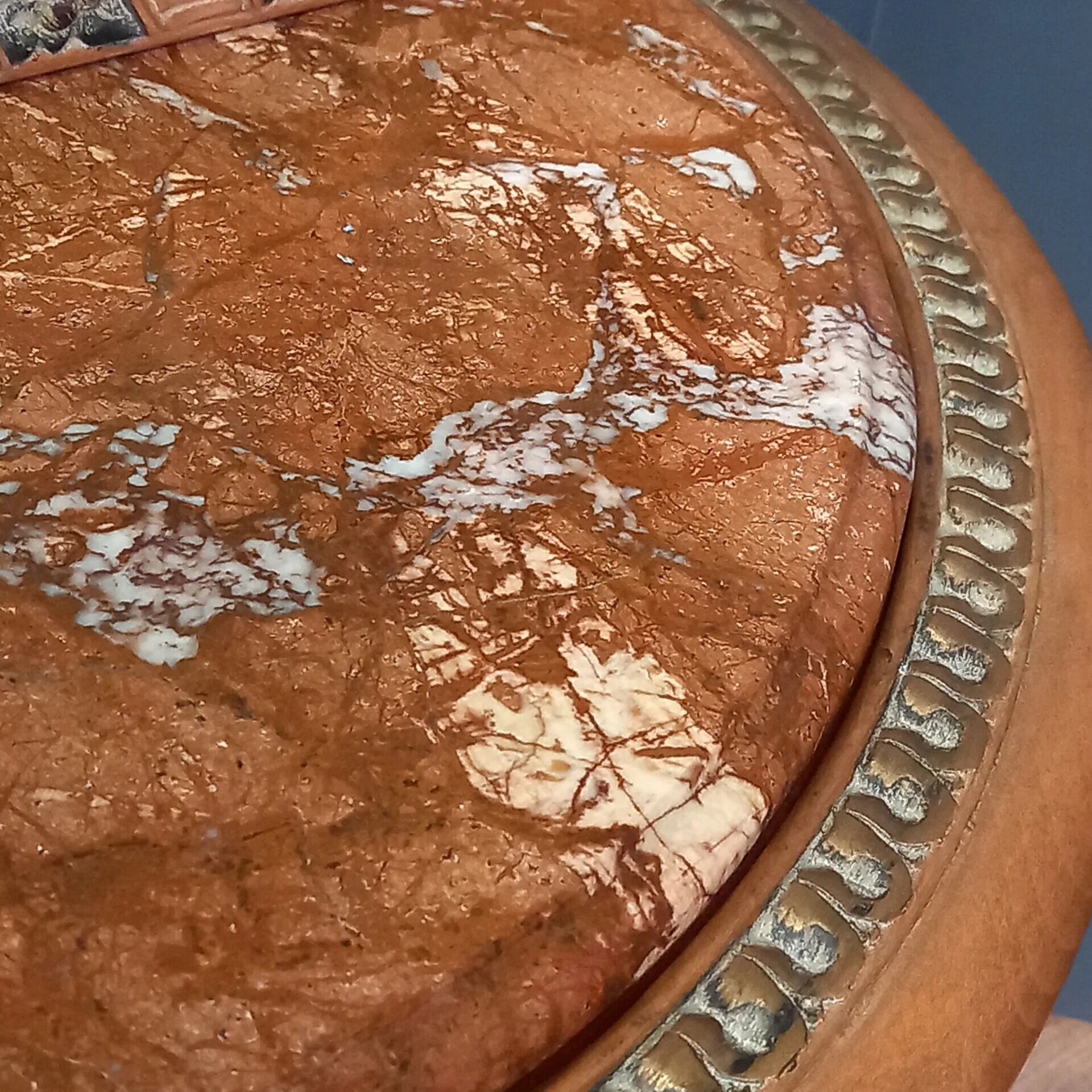 Table console avec miroir