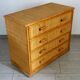 Vintage rattan chest of drawers