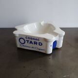 Cognac Otard ceramic advertising counter ashtray