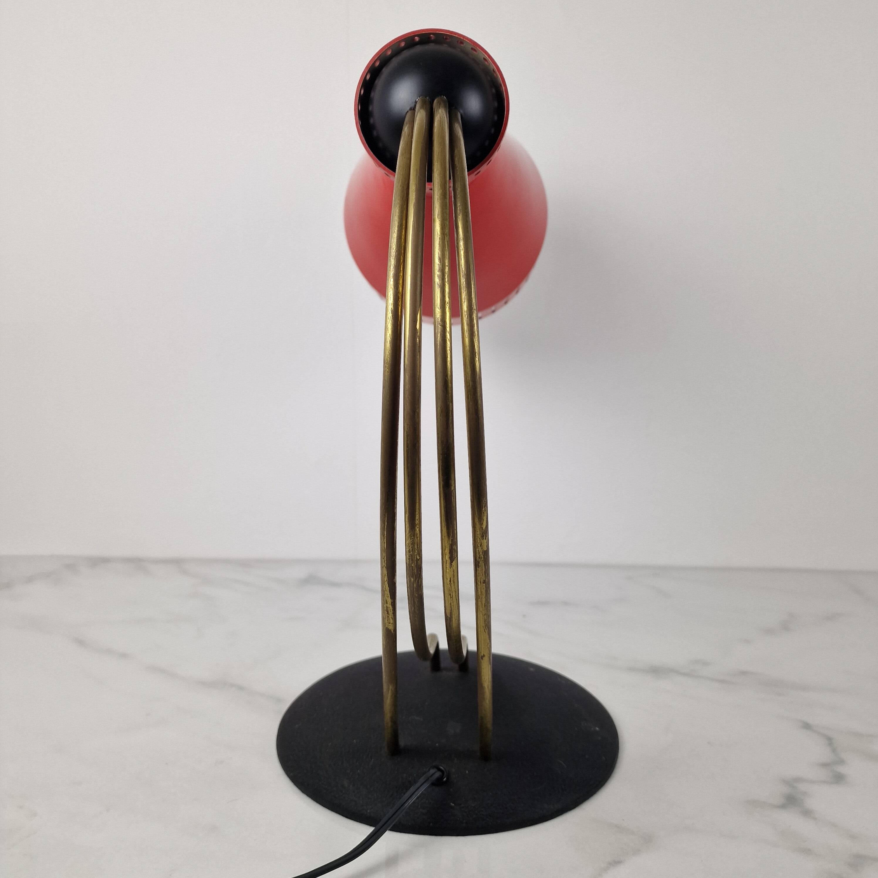 Rare Adjustable BAG Turgi Desk Lamp – Switzerland, circa 1950s