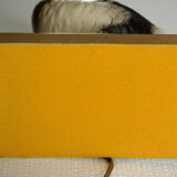 Ceramic duck table lamp and vintage adjustable brass