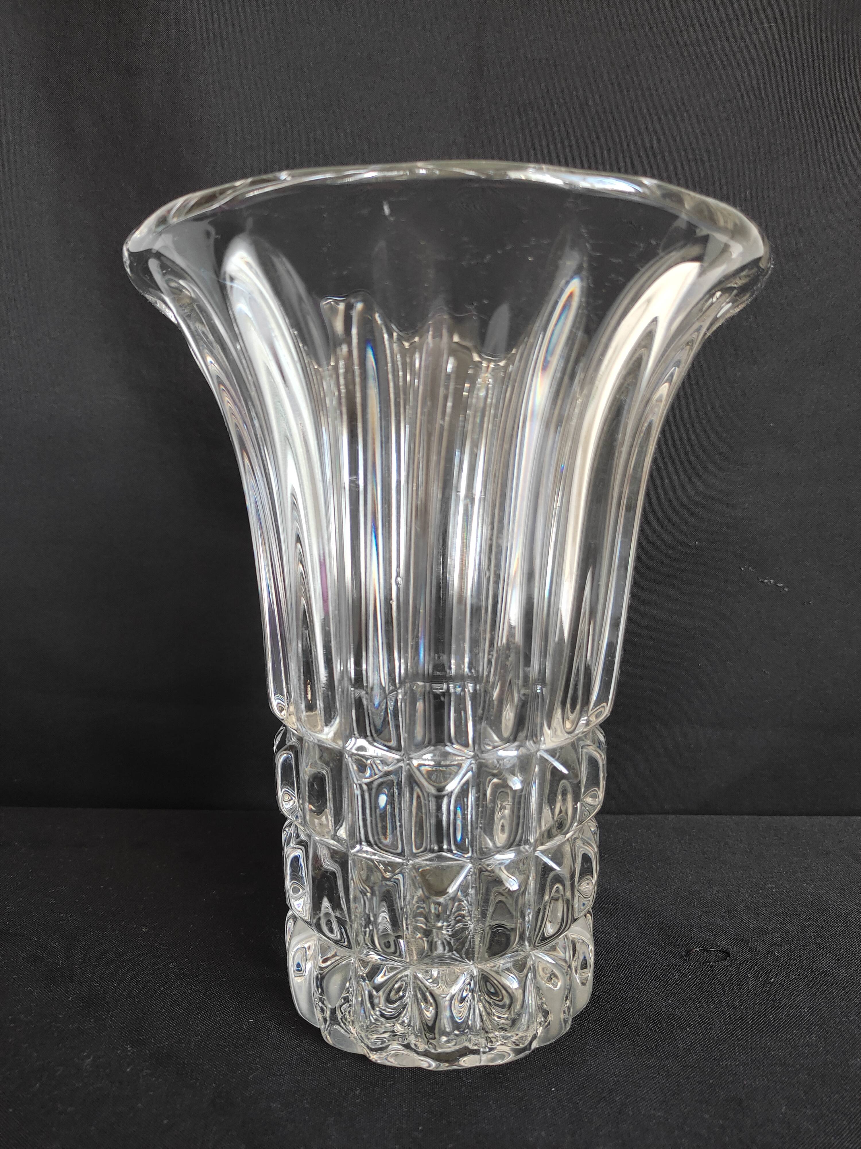 Vannes crystal vase