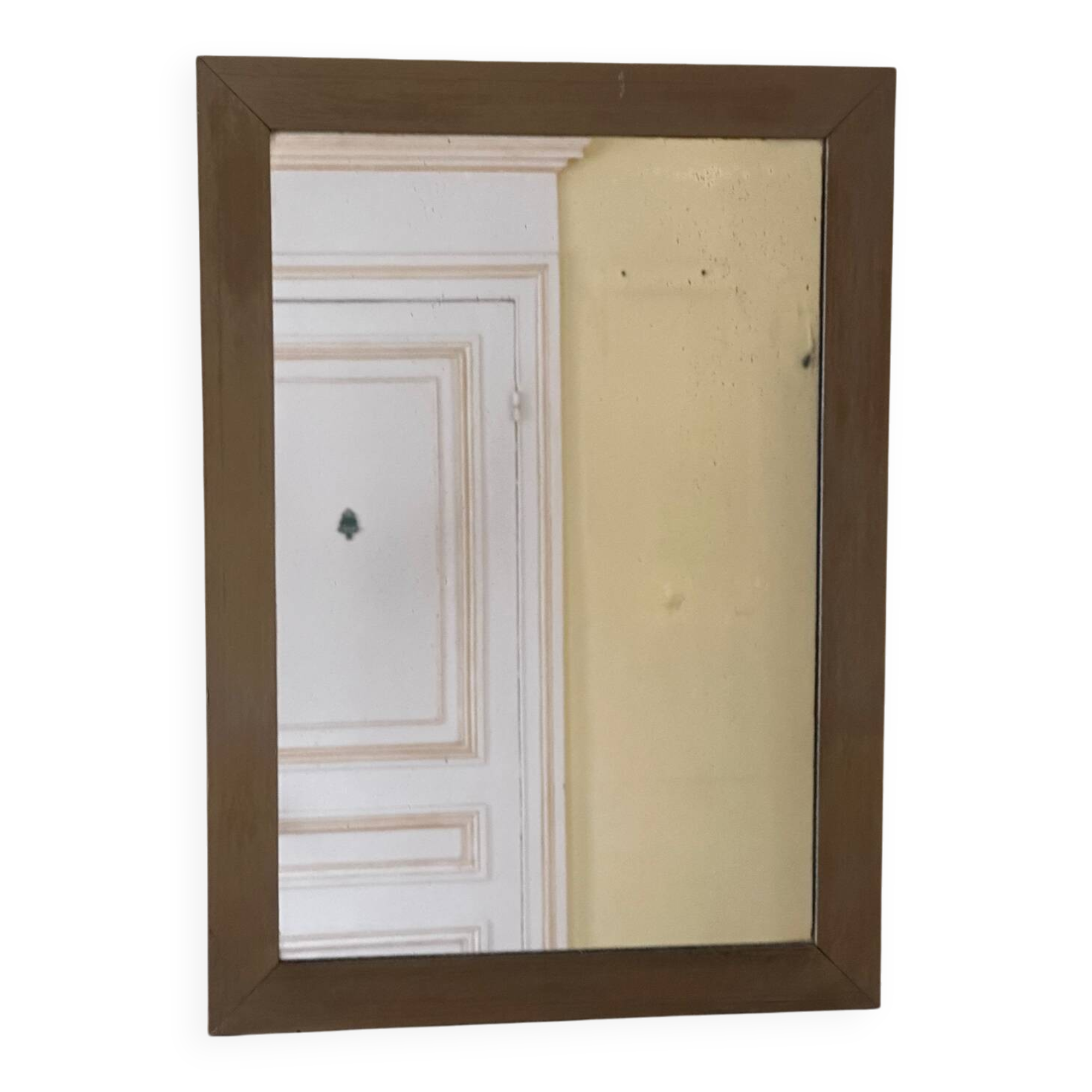 Vintage mirror from the 60s-70s. H 95 cm / W 69 cm.