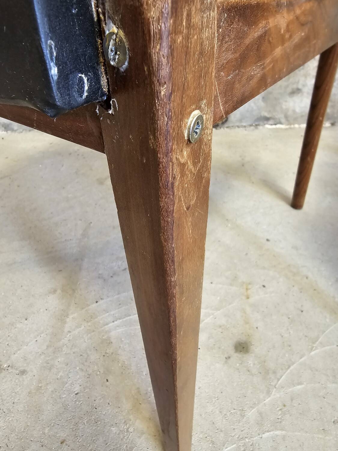 6 Scandinavian style teak chairs 1960