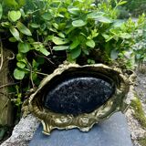 Large rock garden planter angel Art Nouveau
