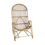 Armchair in rattan