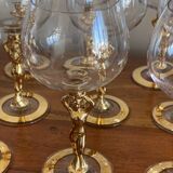 10 Bayel crystal glasses, Venus model