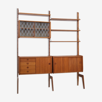 Mid century free standing shelf, 1960's norway