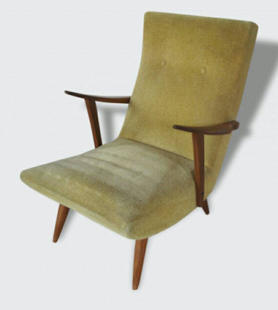 Scandinavian Chair in wood and teak 70s