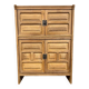 Vintage solid oak 'Depuydt' wardrobe