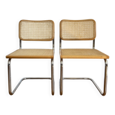 Lot de 2 chaises Cesca par Marcel BREUER b32