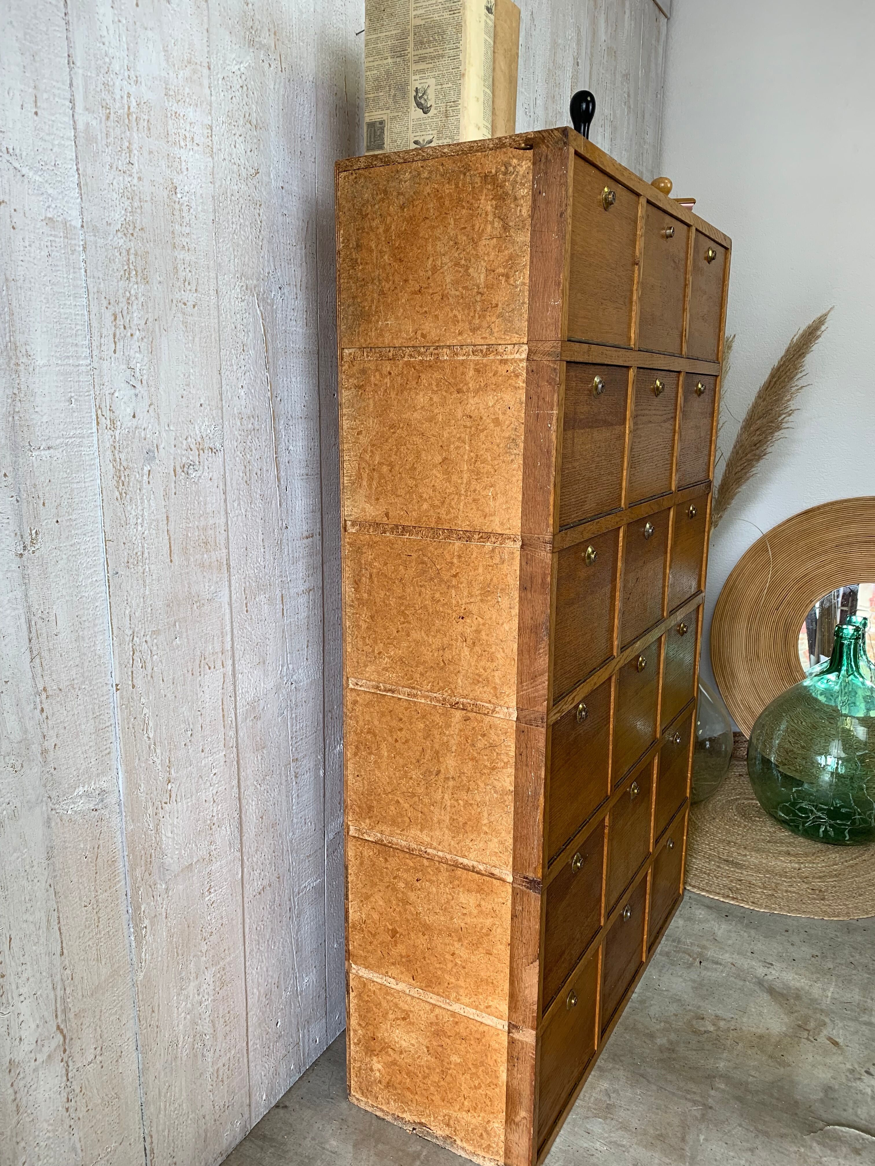 Vintage locker cabinet