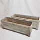 Pair of Art Deco-style Chanal cement bins, 65 cm