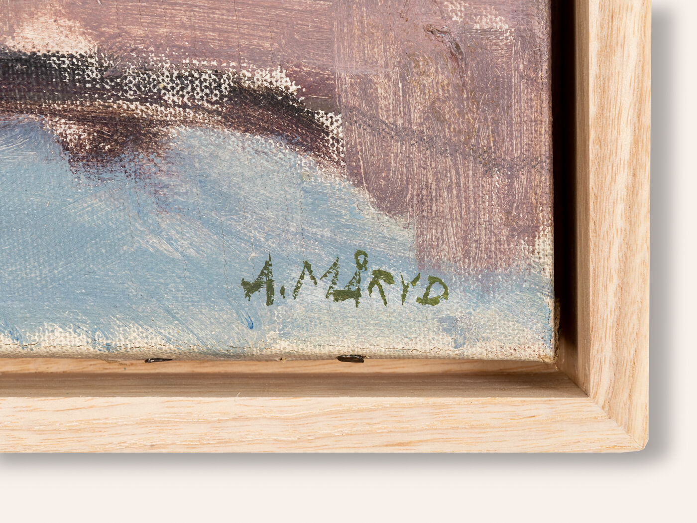 Sea Bay, Oil on Canvas, 50 x 31 cm