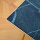 Italian green marble and brass coffee table 1950
