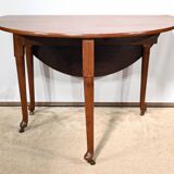Table Ovale 6 Couverts en Acajou, Angleterre – 1ère Partie XIXe