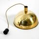 Original Florian Schulz brass pendant lamp | Model "Posa" | 1970s