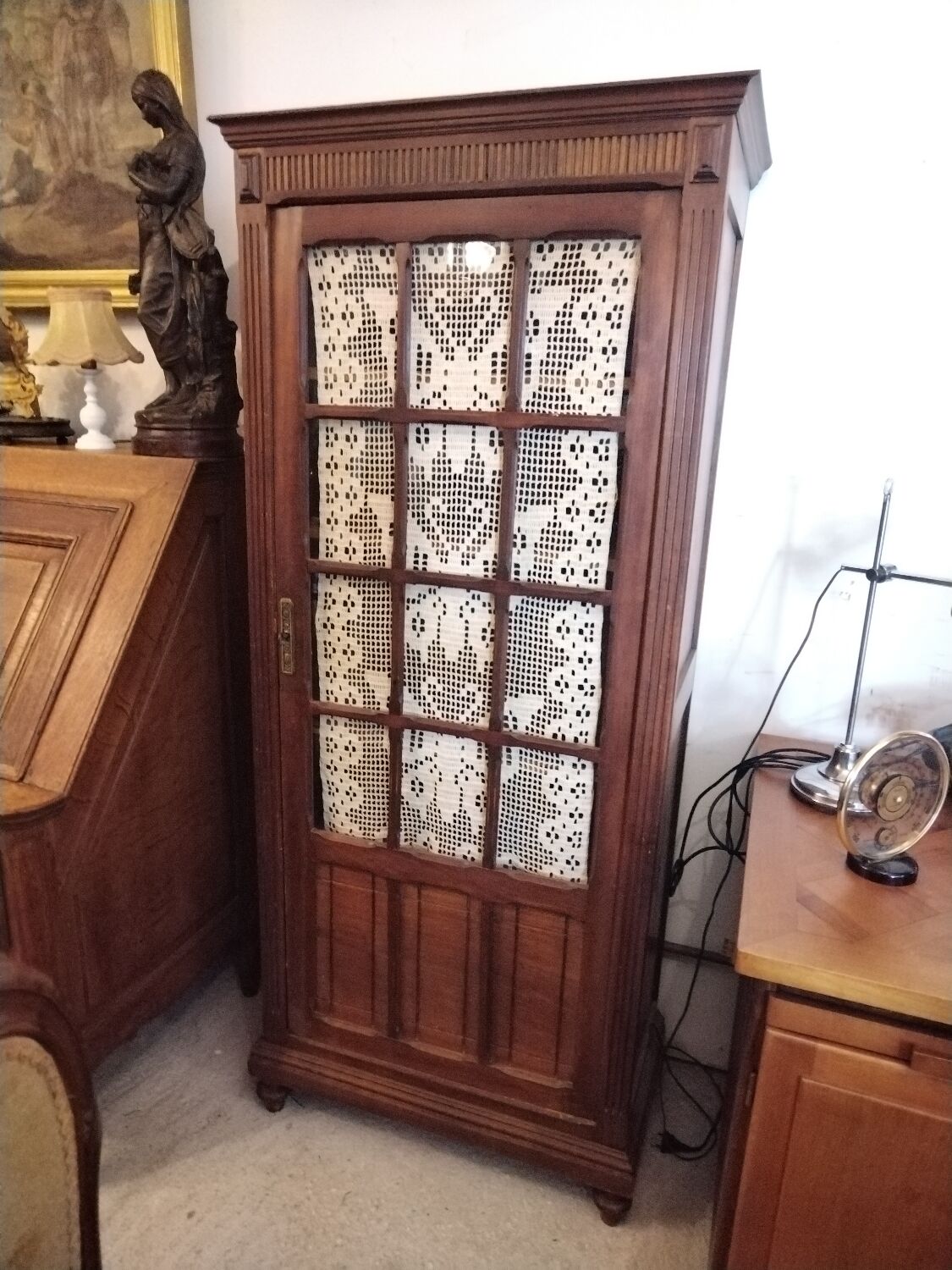 Parisian glass cabinet