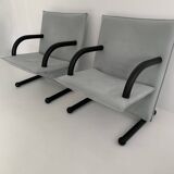 Set of 2 lounge chairs Burkhard Vogtherr for Arflex T-line, 1980’s