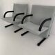 Set of 2 lounge chairs Burkhard Vogtherr for Arflex T-line, 1980’s