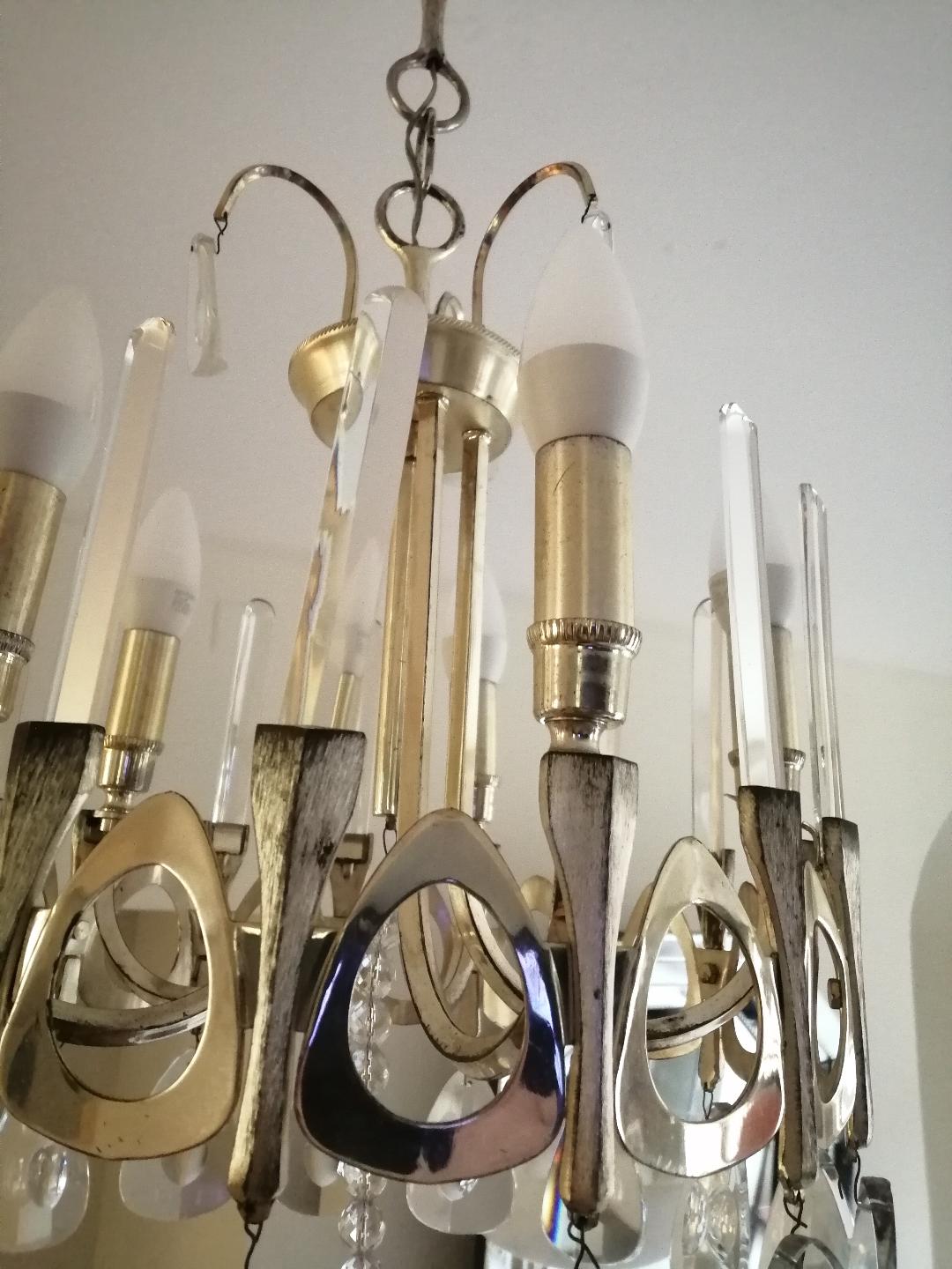 Chandelier of the Sciolari House in Milan