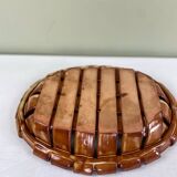 Woven ceramic basket