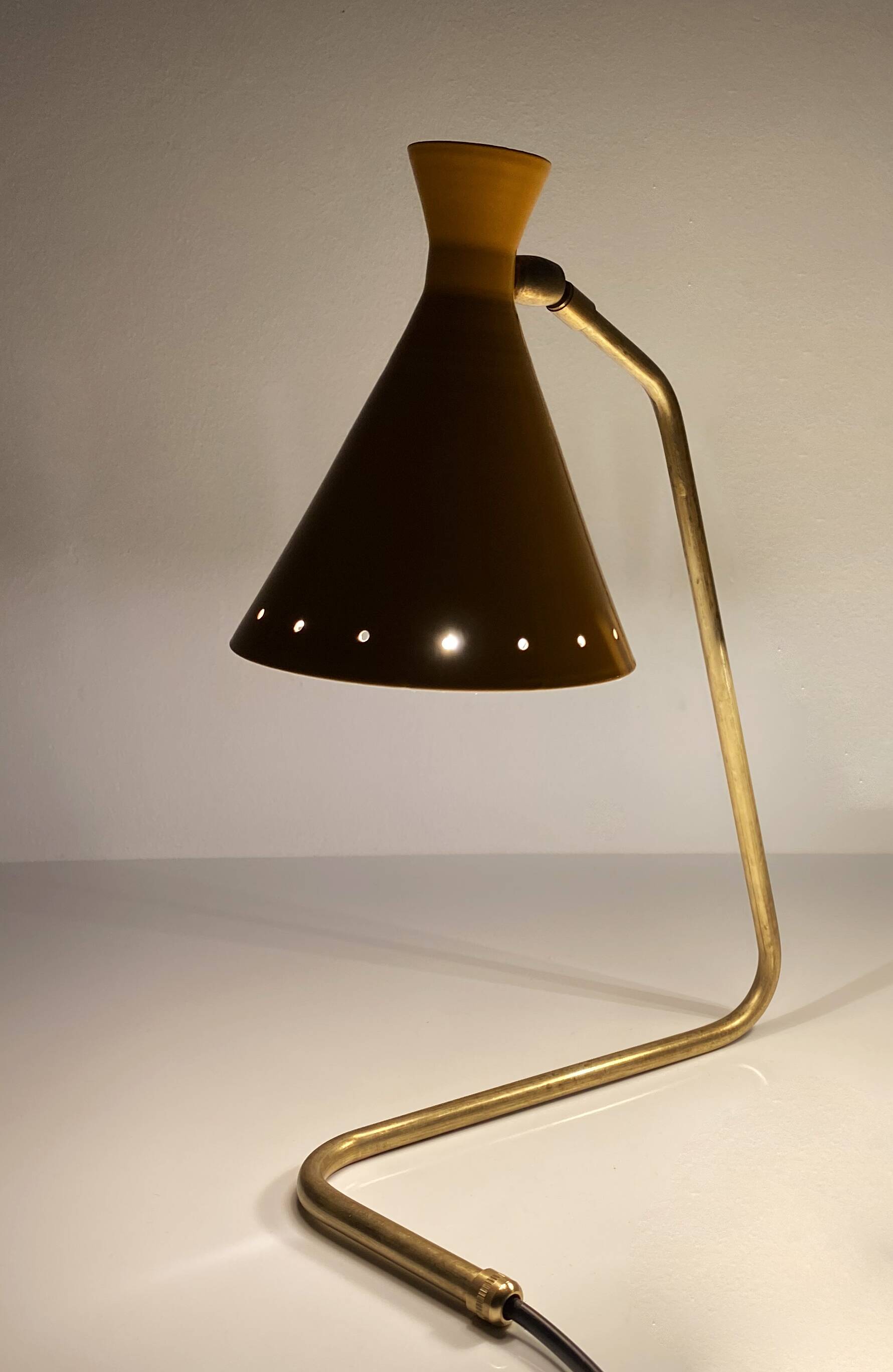 Italian “cocotte” lamp, 50s design