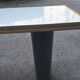 Console in White Lacquer with Cylindrical Plastic Legs by Tresoldi Salvati, 1980s