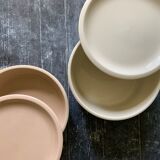 Saladiers and lids Jars Cantine