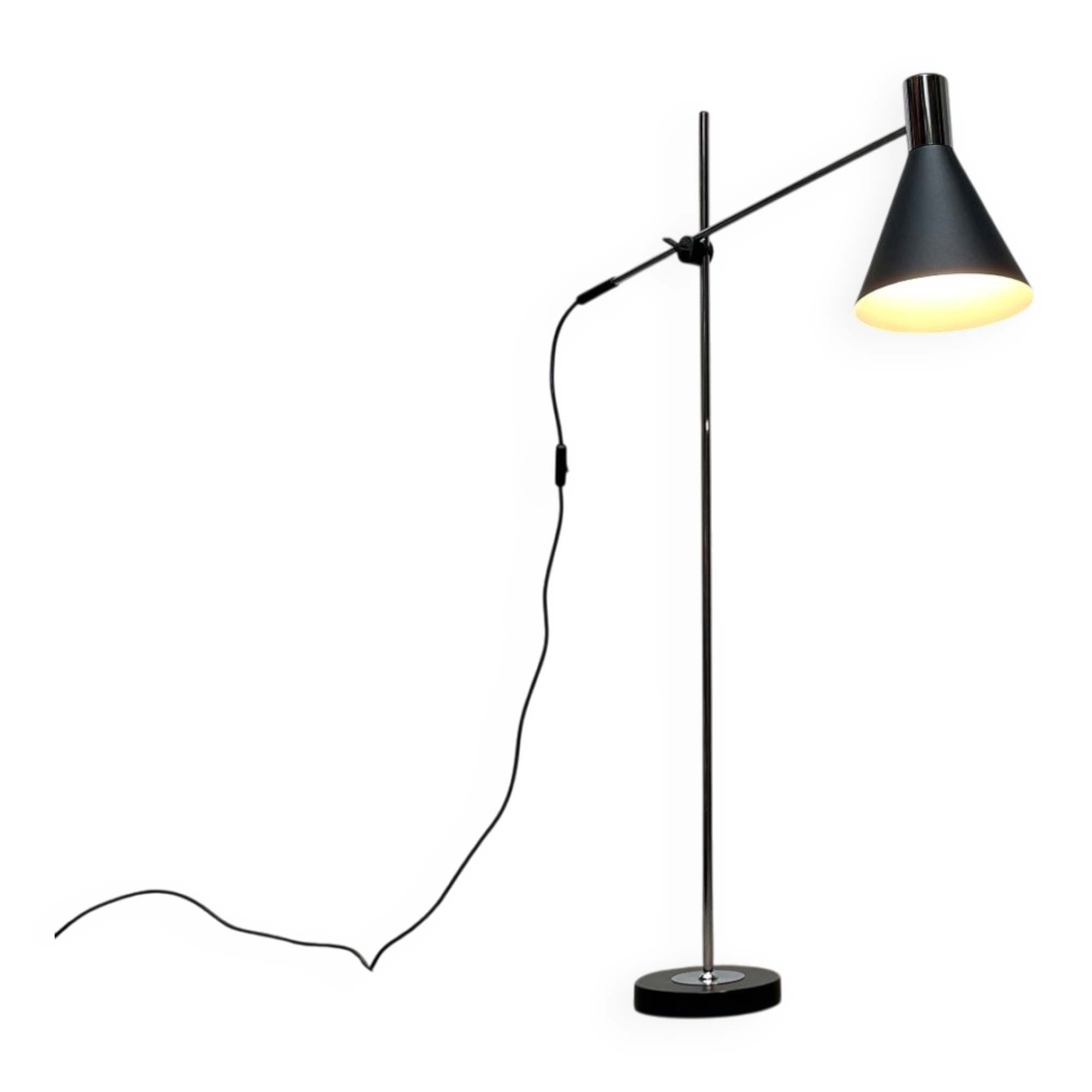 Mid-century German minimalist floor lamp, 1960s